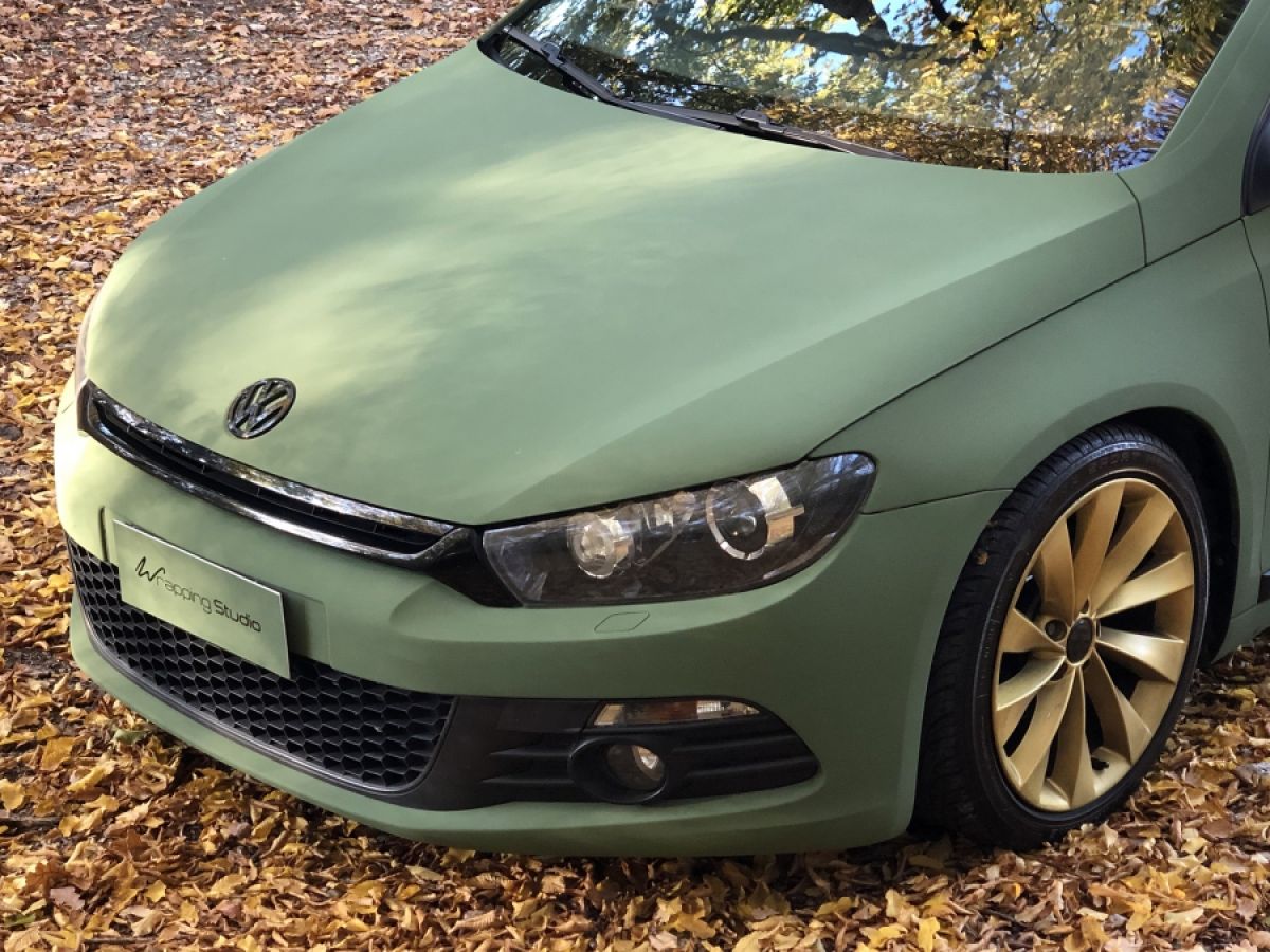 Volkswagen Scirocco | Wrapping Military Green