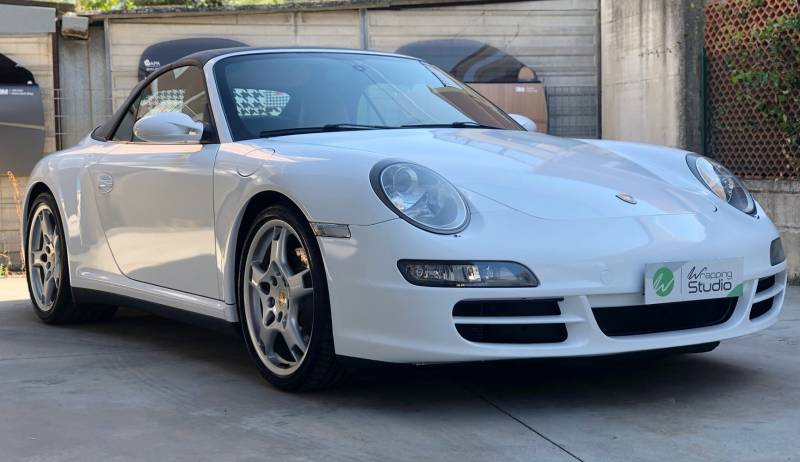 Porsche 996 Carrera 4S - Pellicola Auto 3M " Bianco Lucido "