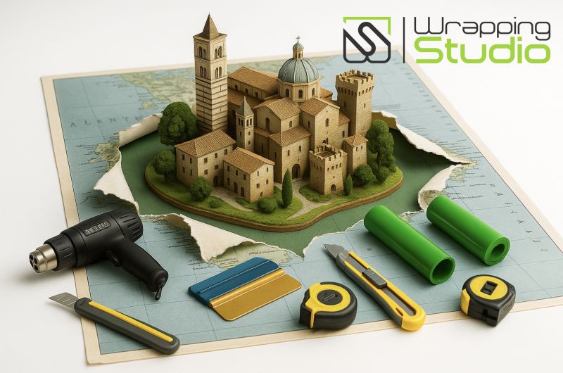 PPE e Car Wrapping a Pesaro e Urbino – Proteggi e valorizza la tua auto con Wrapping Studio