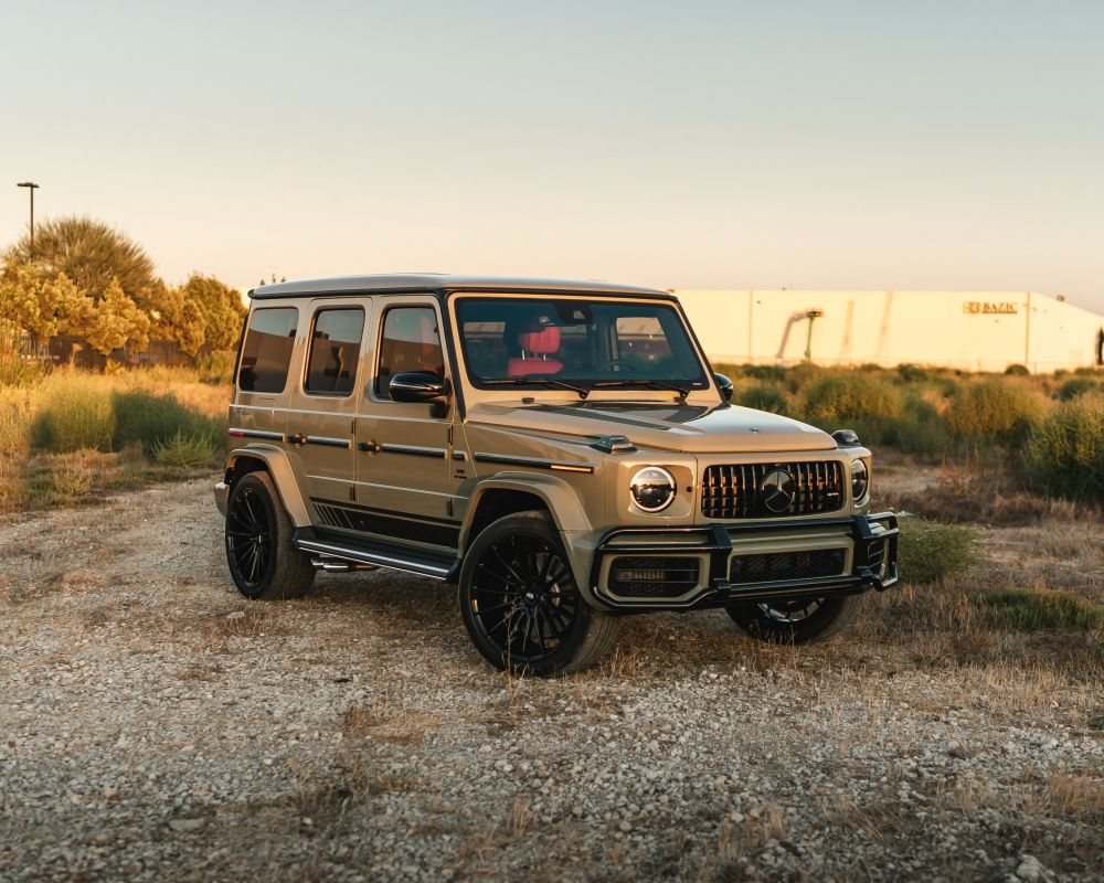 Mercedes Classe G | Wrapping Khaki Green | Super Gloss Film