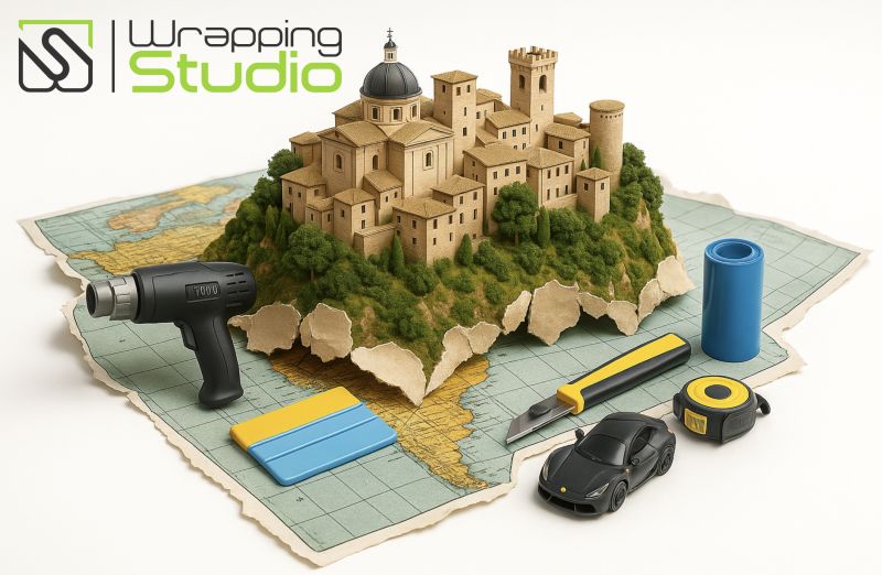 PPF e Car Wrapping a Fermo – Proteggi e valorizza la tua auto con Wrapping Studio