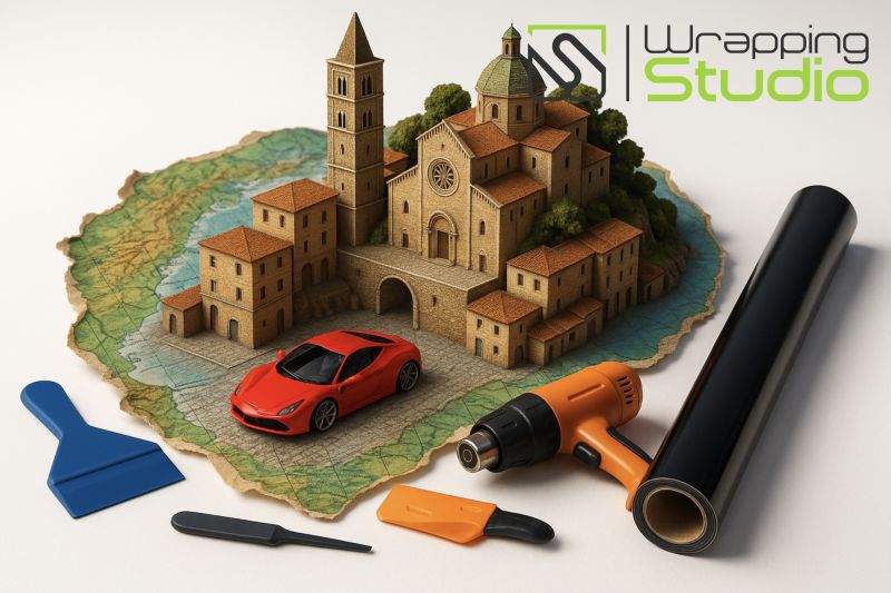 PPF e Car Wrapping a Teramo – Proteggi e valorizza la tua auto con Wrapping Studio
