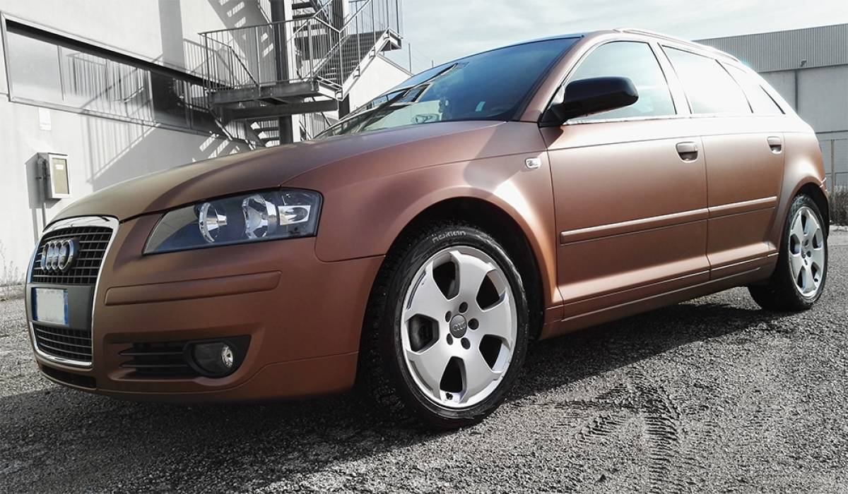 Audi A3 - Wrapping Auto &quot;Mocha Brown&quot;