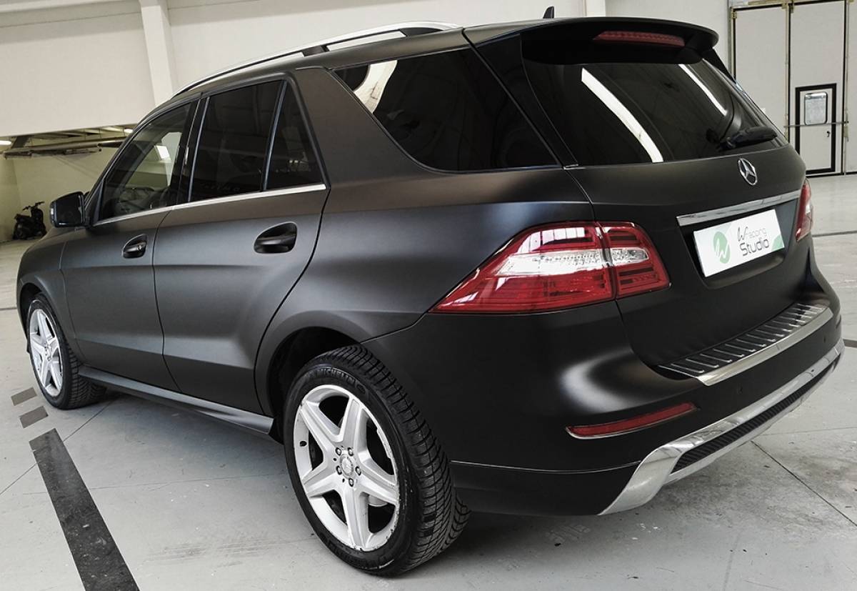 Mercedes ML - Pellicola Auto "Nero Opaco"