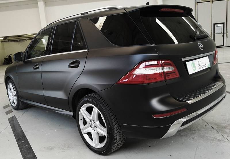 Mercedes ML - Pellicola Auto "Nero Opaco"